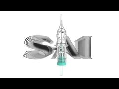 1 Liner Bulat ((0.25mm) SAI Kartrid Makeup Permanen Jarum 20 Pcs