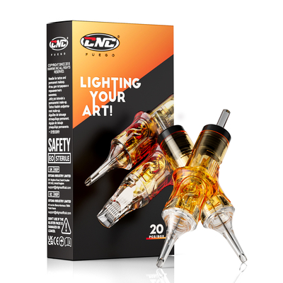 Beli 0.25mm Magnum Kartrid Tato CNC Kartrid Makeup Permanen Jarum pembuatan online