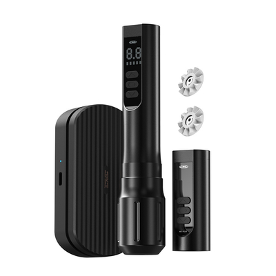 Beli Pedal Control Wireless Rotary Tattoo Machine Dual Battery Tattoo Wireless Pen pembuatan online