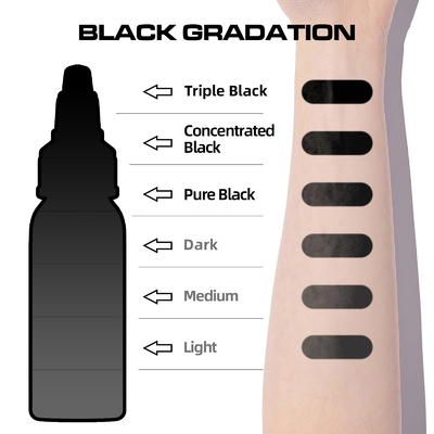 Beli Tinta Tato Berkualitas Hitam 60ml Tinta Tato Alis pembuatan online