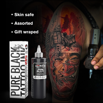 Beli Tinta Tato Tanaman Murni 240ML Untuk Salon Tato / Penggunaan Artis Tato pembuatan online