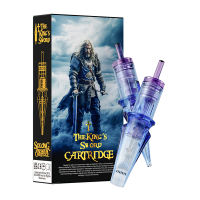 Beli The King's Sword RL/ RS / M1/ RM EO Sterilisasi Kartrid Jarum Tato Membran Lembut pembuatan online