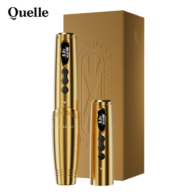 Beli Mesin tato make-up permanen dengan 2 baterai PMU Pen Digital Eyebrow Wireless Tattoo Pen dengan stroke yang dapat disesuaikan pembuatan online
