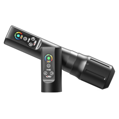kedalaman 0-4mm Mesin tato nirkabel profesional Mesin Pmu nirkabel putar
