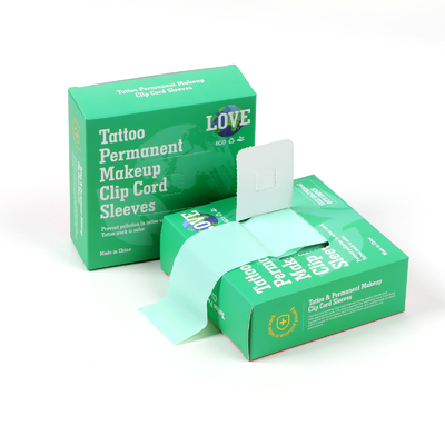 Biodegradable Tato Clip Cord Sleeve Hijau Tato Clip Cord Cover