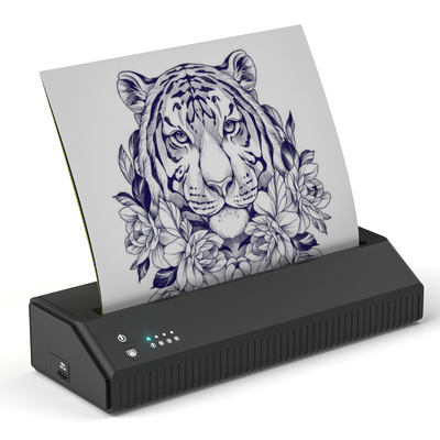 App Control Mesin Transfer Tato 2500mAh 203dpi Thermal Copier Tato
