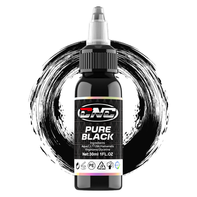 Pure Plant True Black Tattoo Ink 30ML Tinta Tato Hitam Berkualitas Tinggi